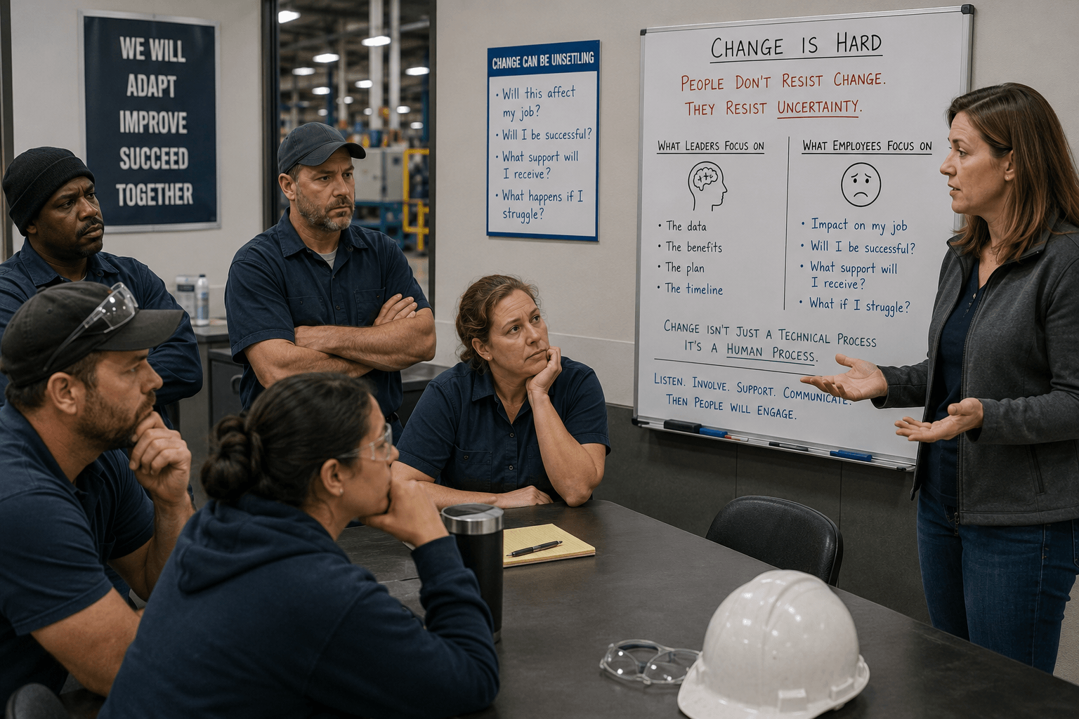 Link to Why Employees Resist Change Even When the Change Makes Sense